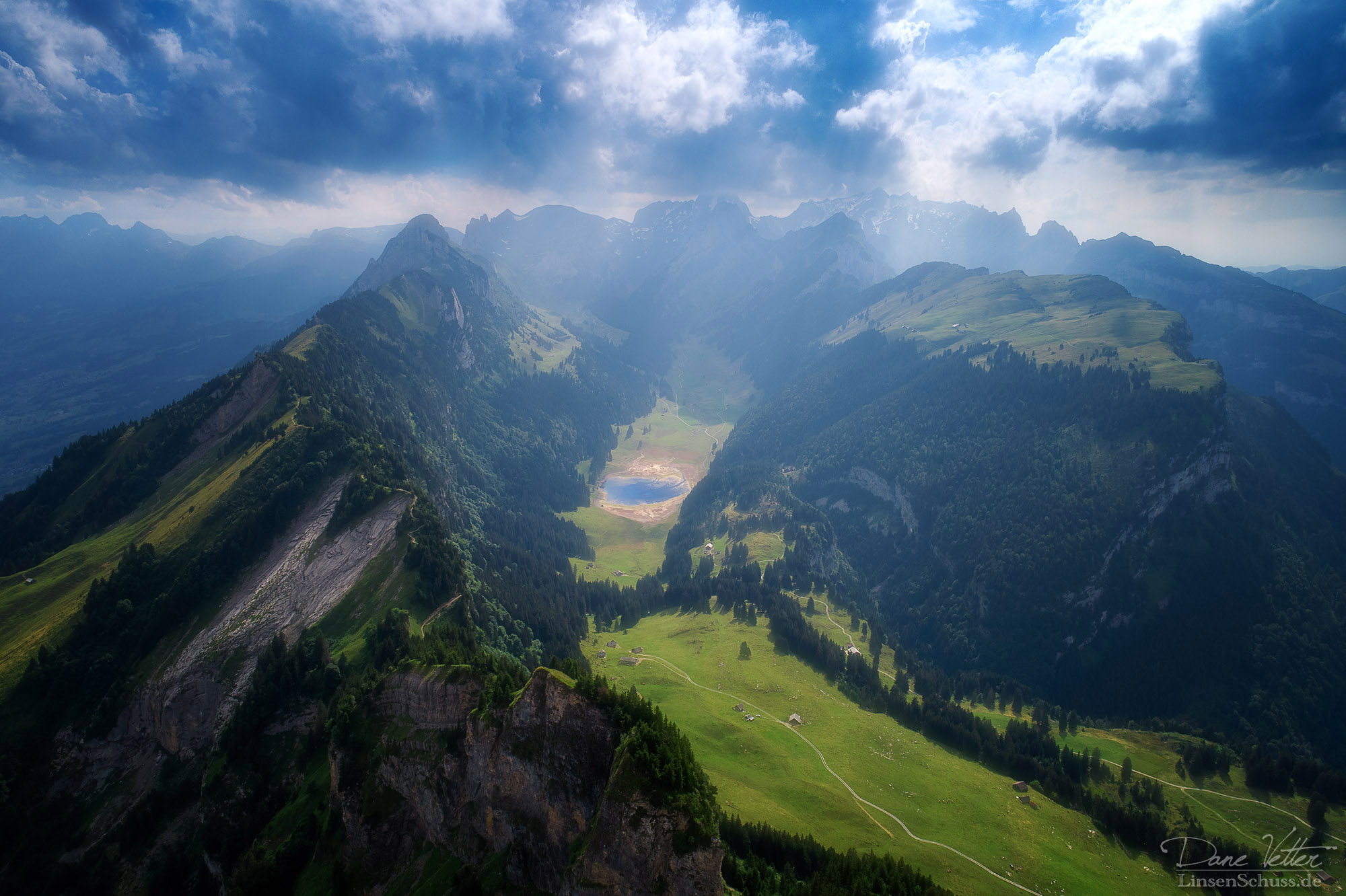 Einblick in das Alpsteinmassiv
